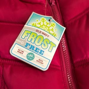 Old navy frost free vest girl toddler